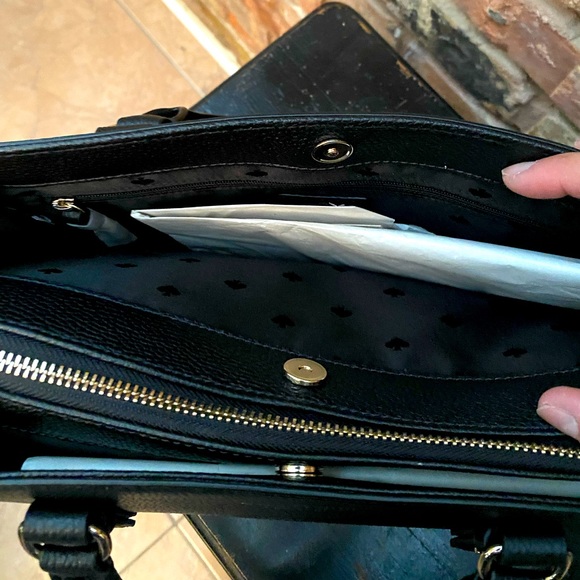 NWT KATE SPADE NEW YORK LEATHER SATCHEL - Picture 8 of 16